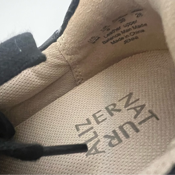 Naturalizer Jenni Black Sneaker Sz 9 - Picture 7 of 8